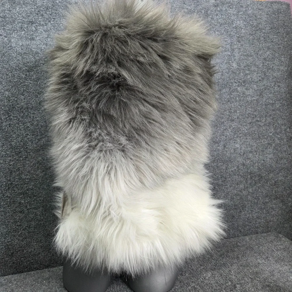 RH Teen (Restoration Hardware) Ombre Kashmir Faux Fur Backpack Bag